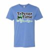 Custom Name Tractor Time Short Sleeve Unisex T-Shirt