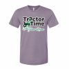 Custom Name Tractor Time Short Sleeve Unisex T-Shirt