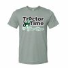 Custom Name Tractor Time Short Sleeve Unisex T-Shirt