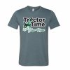 Custom Name Tractor Time Short Sleeve Unisex T-Shirt