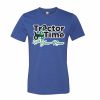 Custom Name Tractor Time Short Sleeve Unisex T-Shirt