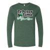 Custom Name Tractor Time Long Sleeve Unisex T-Shirt