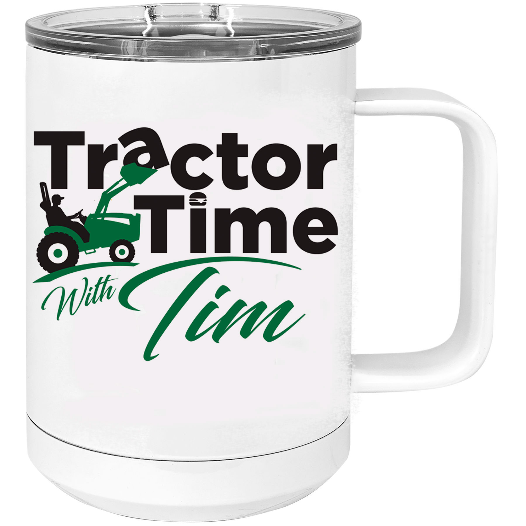 TTWT Travel Mug - Tractor Time With Tim